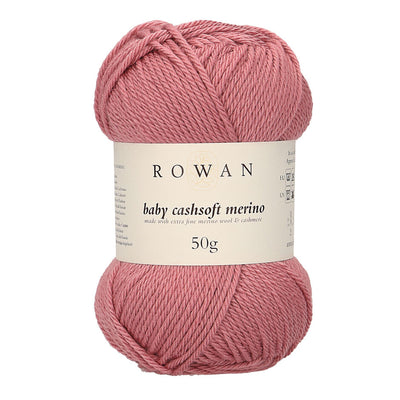 Rowan Yarns - Baby Cashsoft Merino - 50g - Rose 115 | Yarn Worx