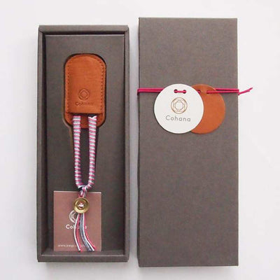 Cohana - Shozaburo Thread Snips with Silk Iga Braid - pink | Yarn Worx