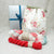 Sock Knitters Delight Gift 2 (Project Bag, Emma's Yarn Sock 1 x 100g & 1 x 20g) | Christmas Sprinkles with Stiletto | Yarn Worx