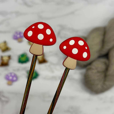 Stitch Stoppers - Toadstools - Various Colours | Yarn Worx