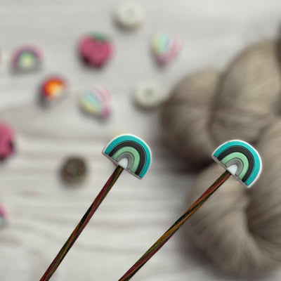 Stitch Stoppers - Rainbows - Turquoise | Yarn Worx