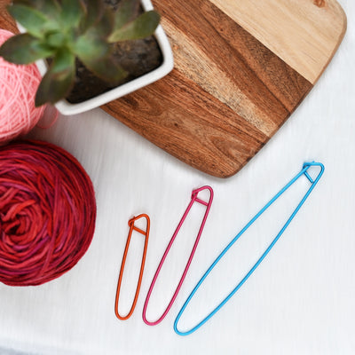 KnitPro - Aluminium Stitch Holders | Yarn Worx