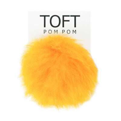 Toft Alpaca Interchangeable Pom Pom - Yellow | Yarn Worx