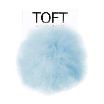 Toft Alpaca Interchangeable Pom Pom in Hyacinth | Yarn Worx