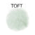 Toft Alpaca Interchangeable Pom Pom in Sage | Yarn Worx