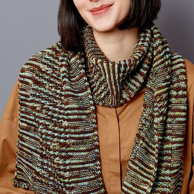 Gusto Wool Tomurjuk Scarf Pattern - Digital Download | Yarn Worx