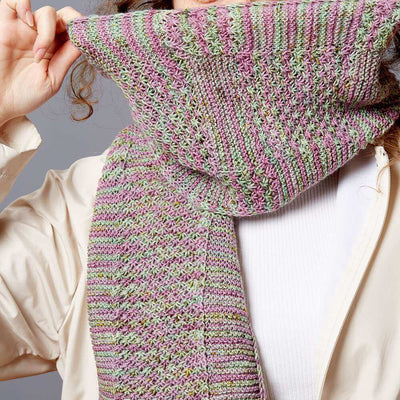 Gusto Wool Tomurjuk Scarf Pattern - Digital Download | Yarn Worx