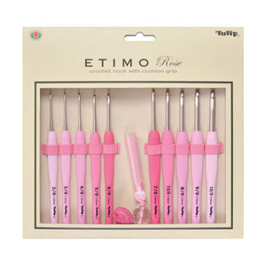 Tulip Etimo Rose Pink Crochet Hook Set | Yarn Worx