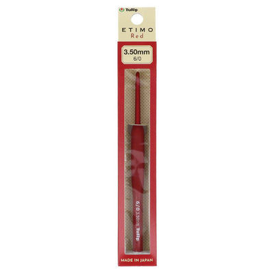 Tulip Red Crochet Hooks 3.50mm