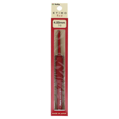 Tulip Red Crochet Hooks 4.00mm