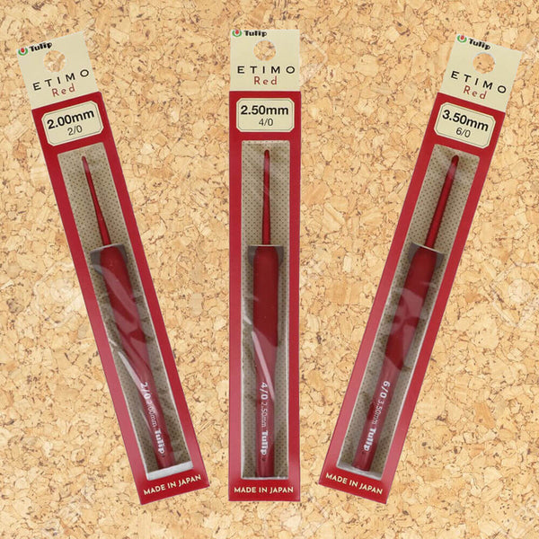 Tulip Etimo Red Crochet Hook. Yarn Worx