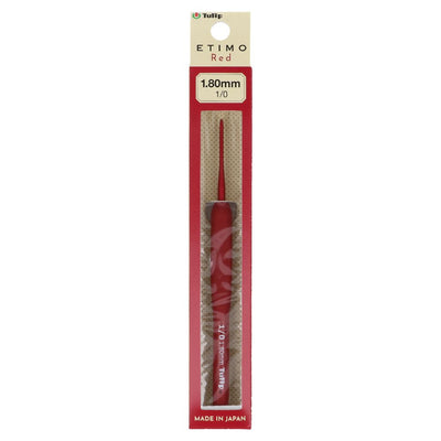 Tulip Etimo Red Crochet Hooks 1.8mm