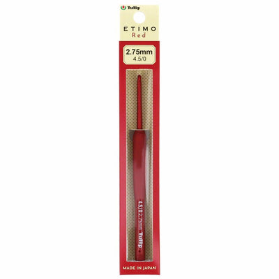 Tulip Red Crochet Hooks 2.75mm