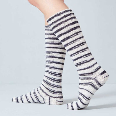 Urth Yarns - Uneek Sock Kits - 2 x 50g - Zebra | Yarn Worx