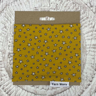 Yarn Snugs - Mustard Stars | Yarn Worx