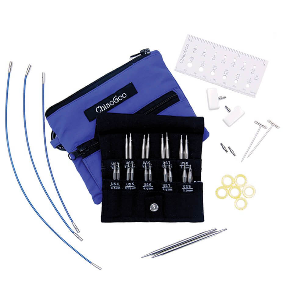 Chiaogoo Twist SHORTIES Set S 5cm and 8cm 2'' and 3'' Interchangeable  Needle Set 3.5-5 Mm -  Sweden