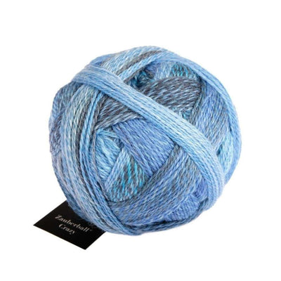 Schoppel Wolle - Crazy Zauberball Sock Yarn Indigo 2438 | Yarn Worx